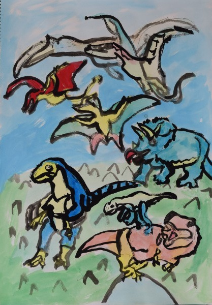 子ども想像ー坂巻